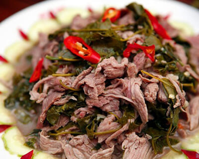 Trâu Nấu Lá Nồm